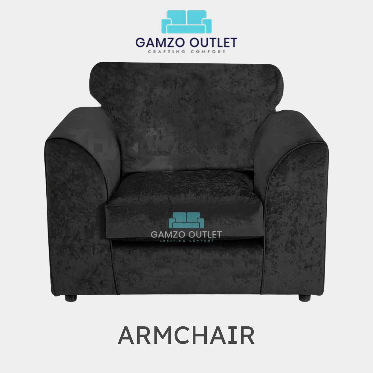 armchair Midnight Black