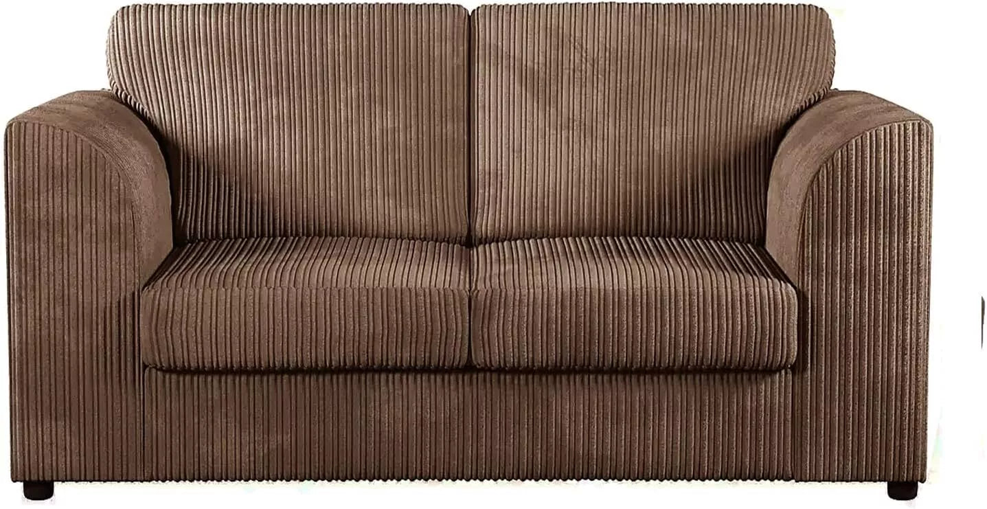 Jumbo Cord Fabric 2 Seater Fullback Sofa