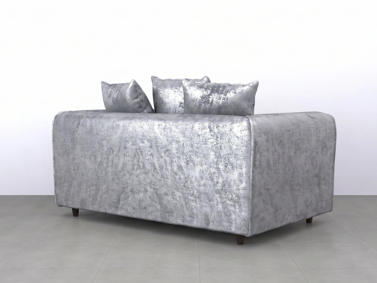 Crushed Velvet Scatter Back Sofa Set