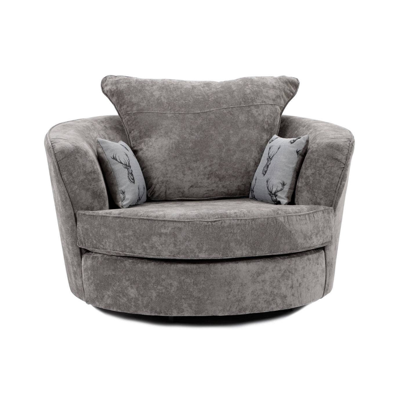 Verona Fabric Swivel chair