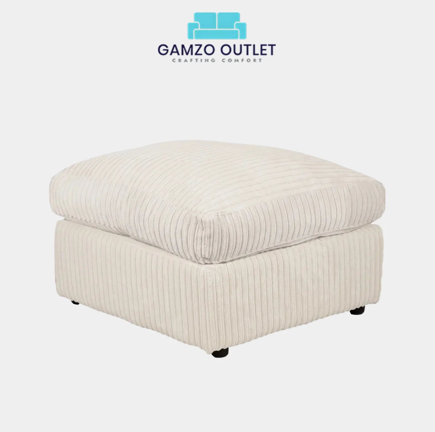 Jumbo Cord Footstool