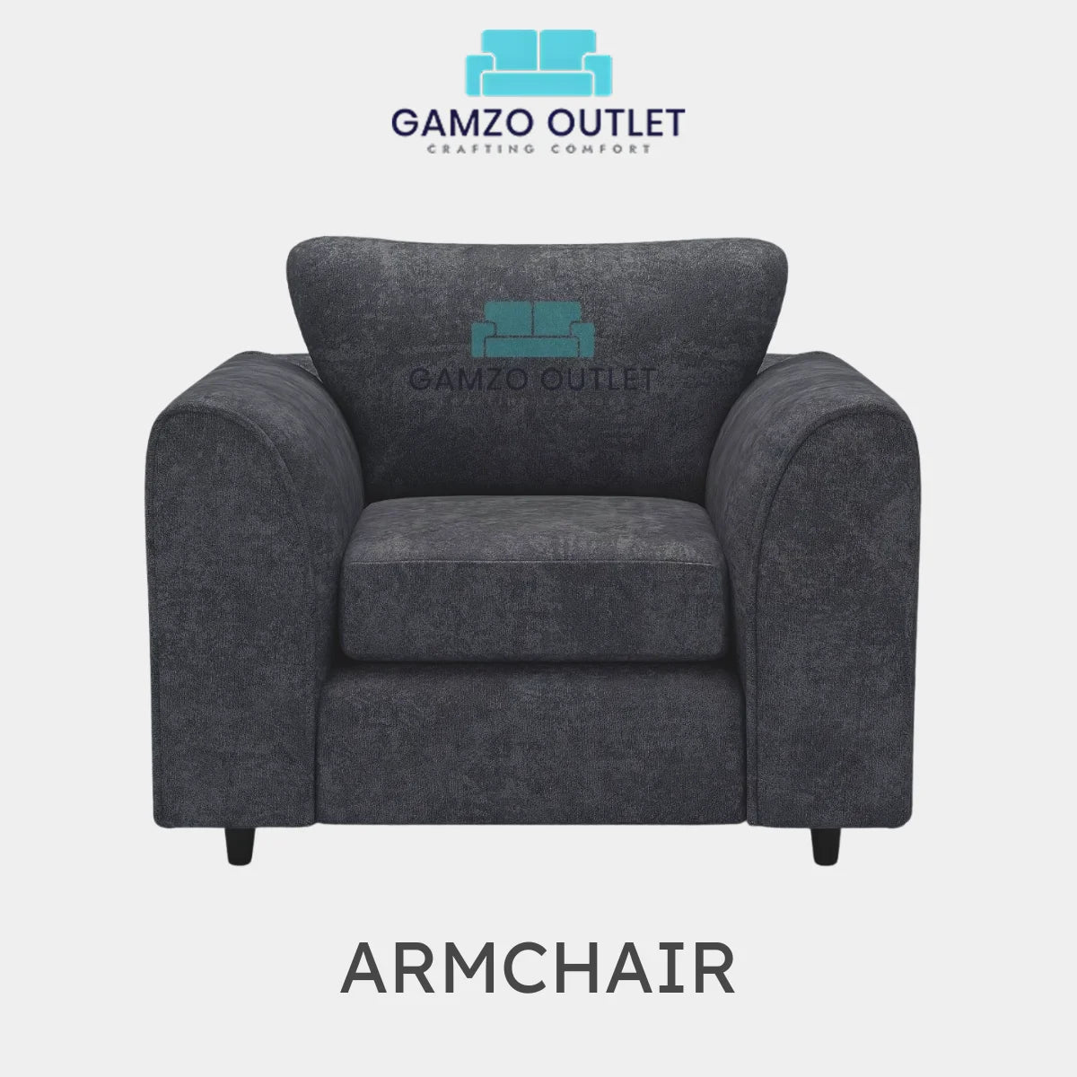 ALASKA FABRIC SCATTER BACK SOFA SET