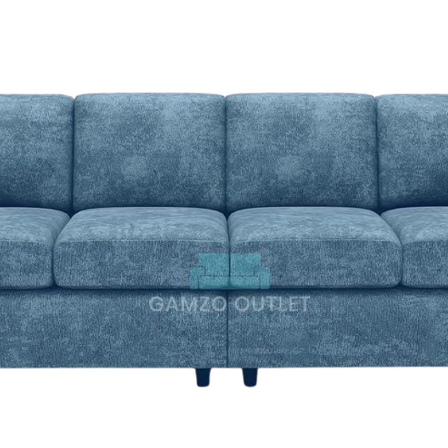 Alaska Fabric 4 Seater Full Back Sofa