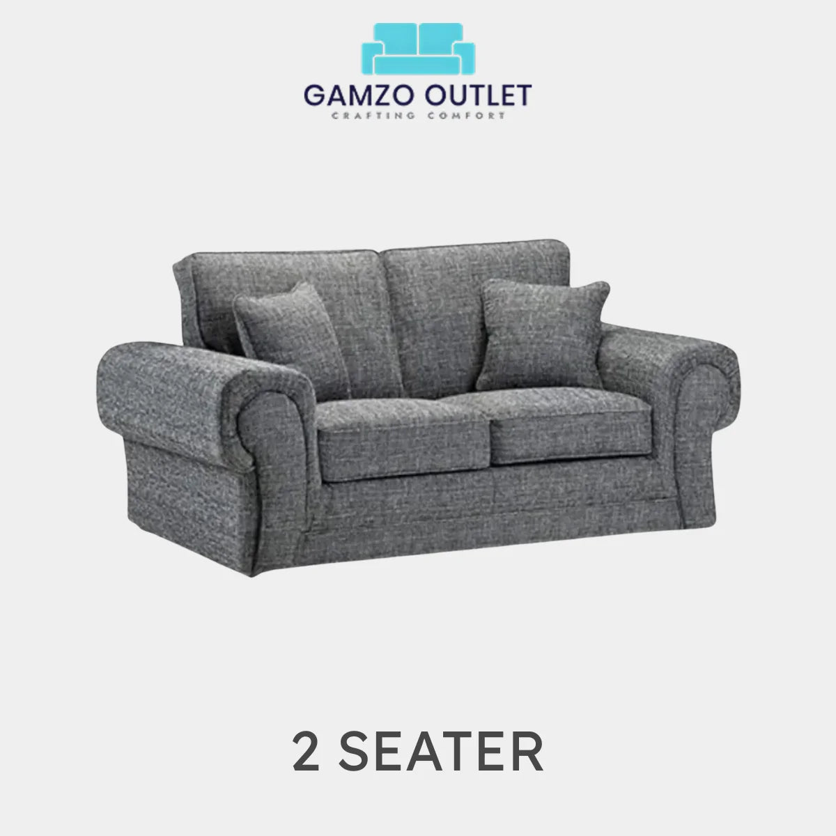 WILCOT FABRIC FULL BACK SOFA SET