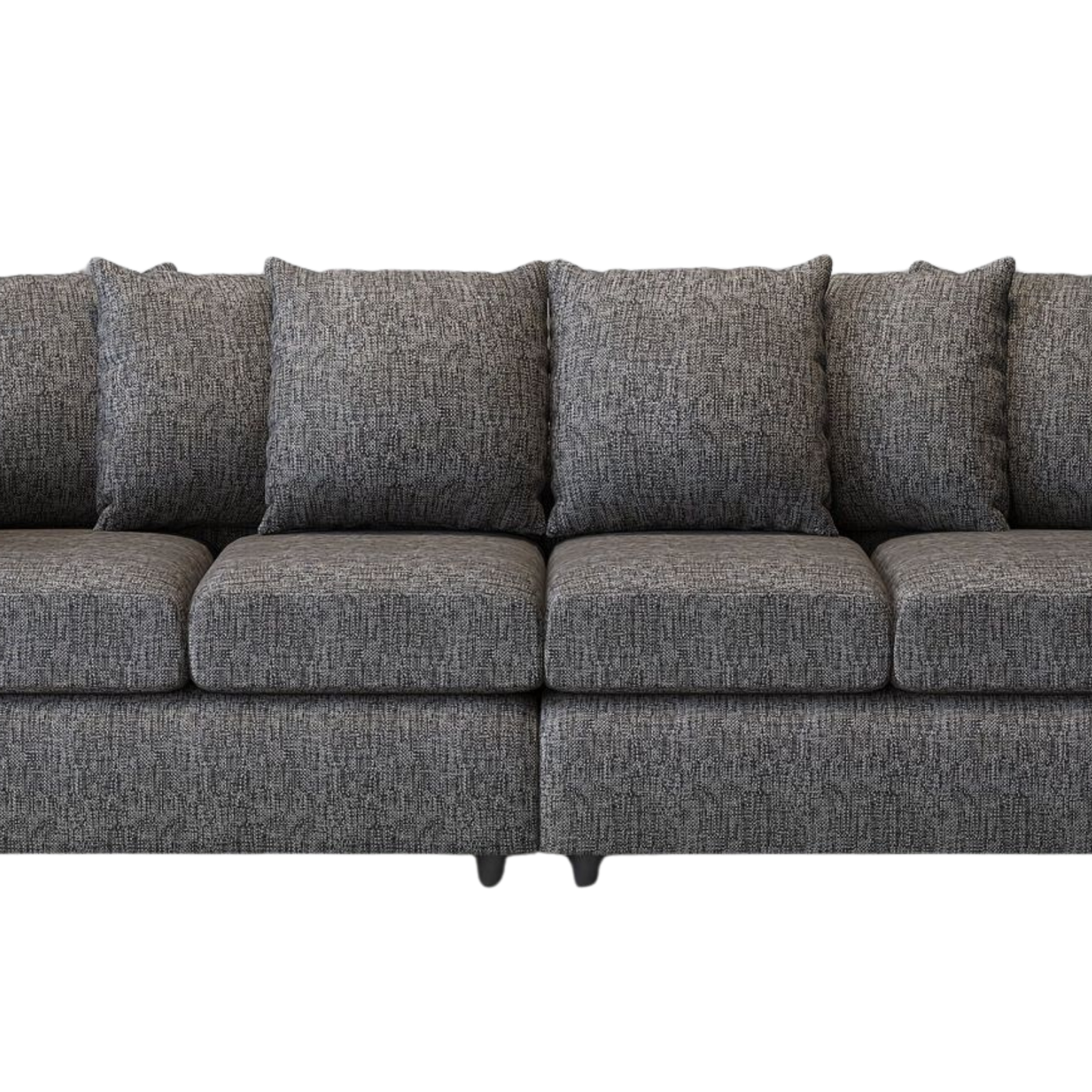 Lisbon Fabric 4 Seater Scatter Back Sofa