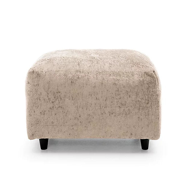 Alaska Fabric Footstool