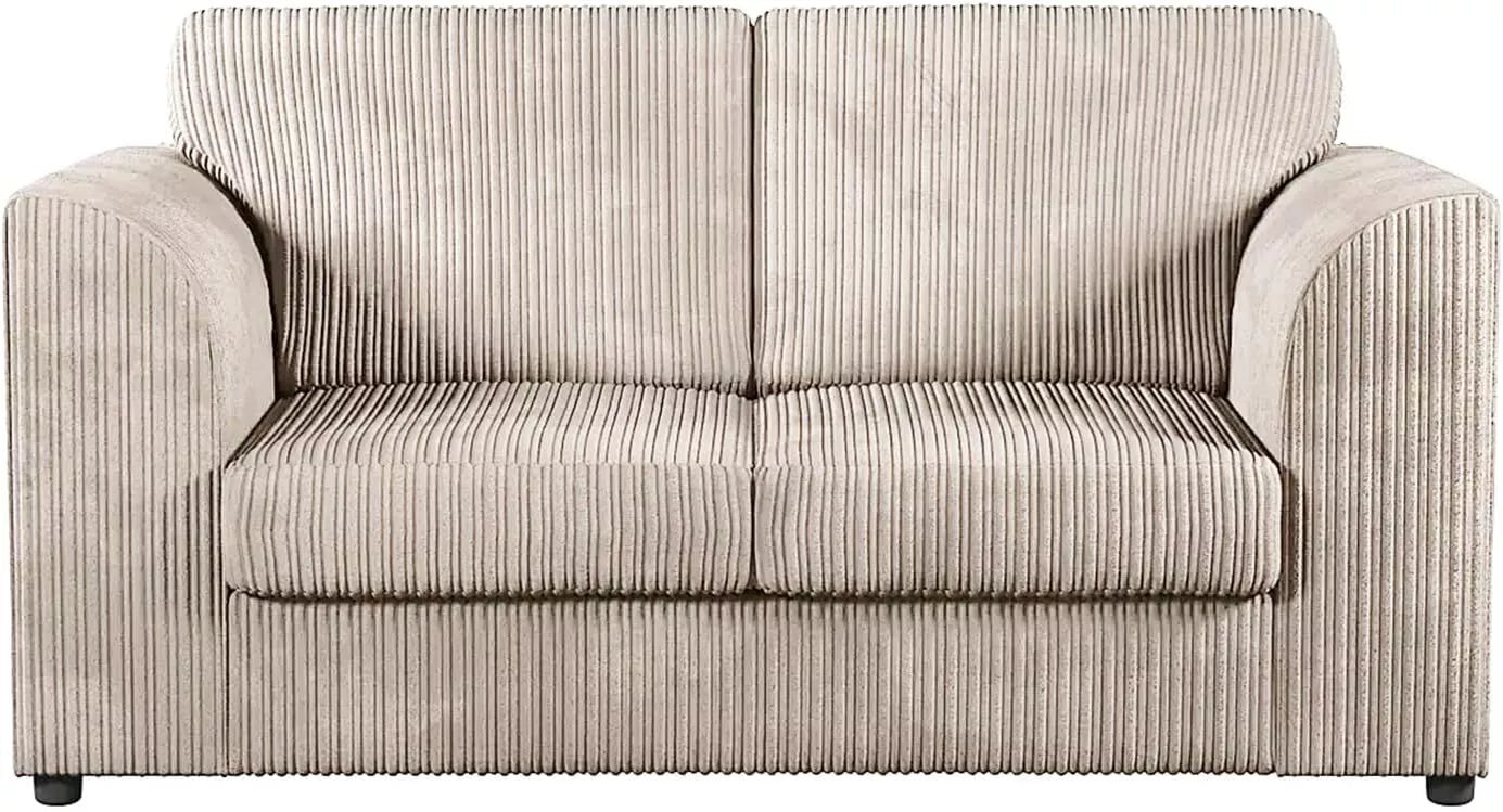 Jumbo Cord Fabric 2 Seater Fullback Sofa