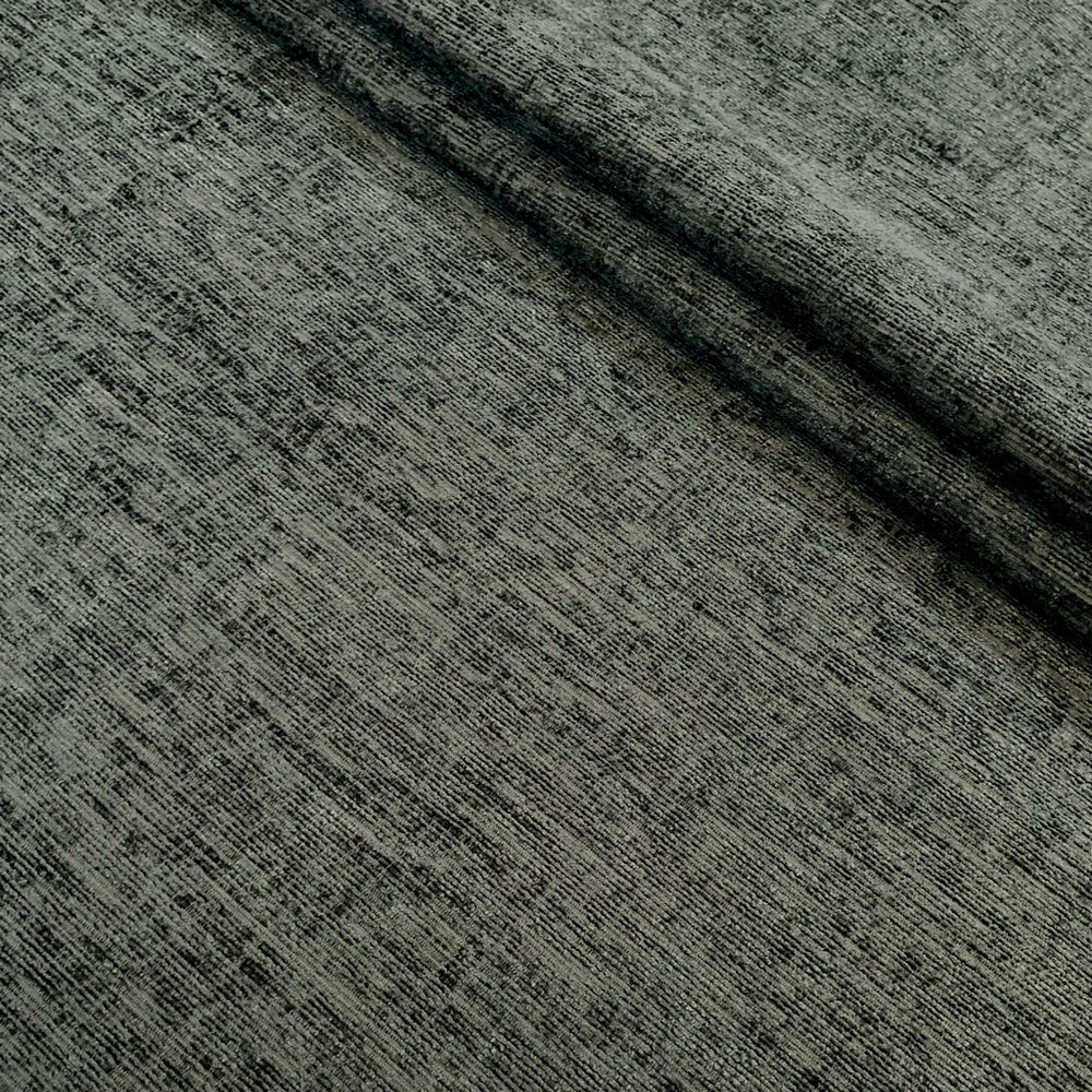 Dark grey Wilcot Fabric 3 Seater sofa with full back and plush cushions by Gamzo Outlet displayed in a modern living room setting.