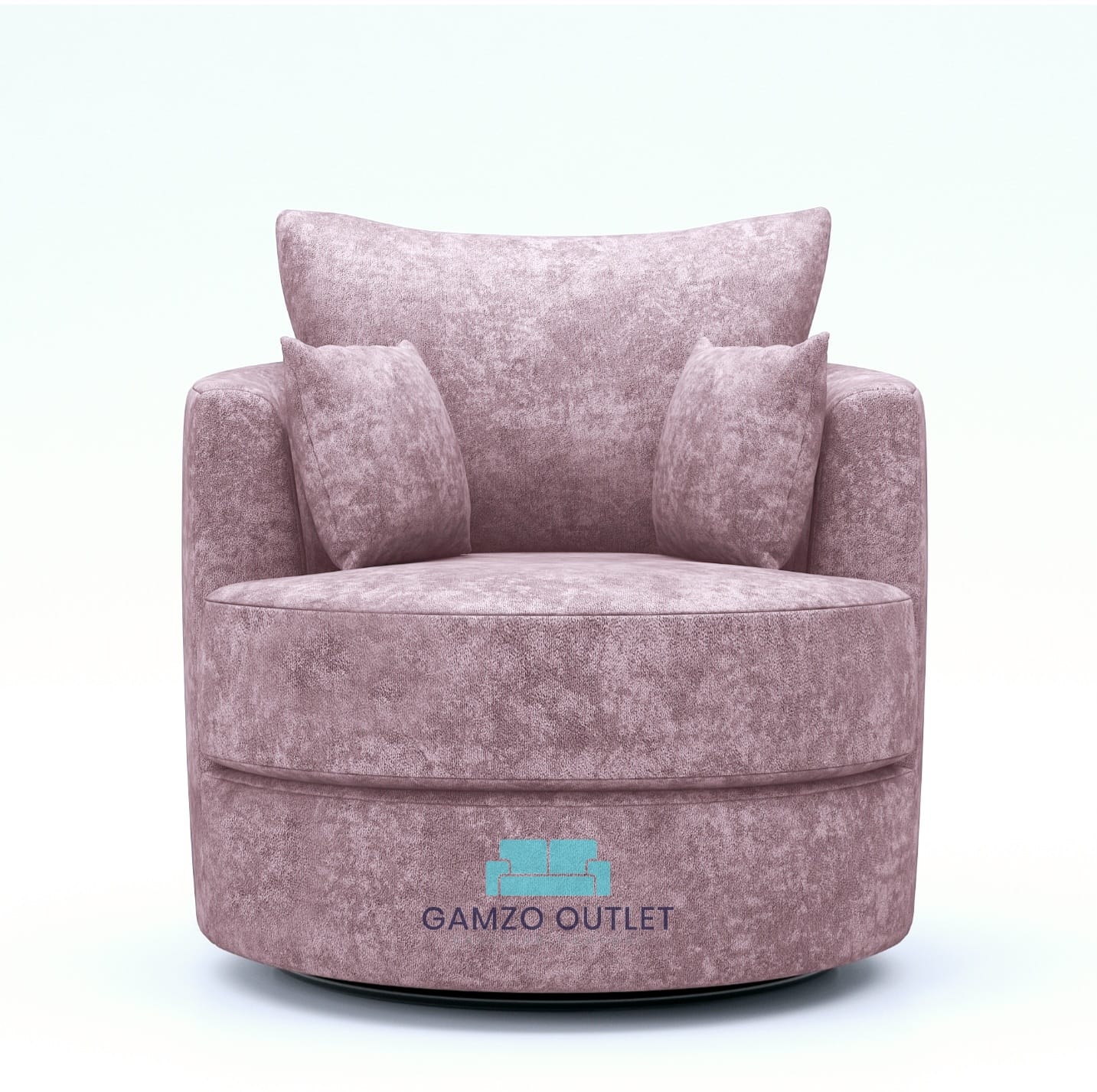 Alaska Fabric Swivel Chair