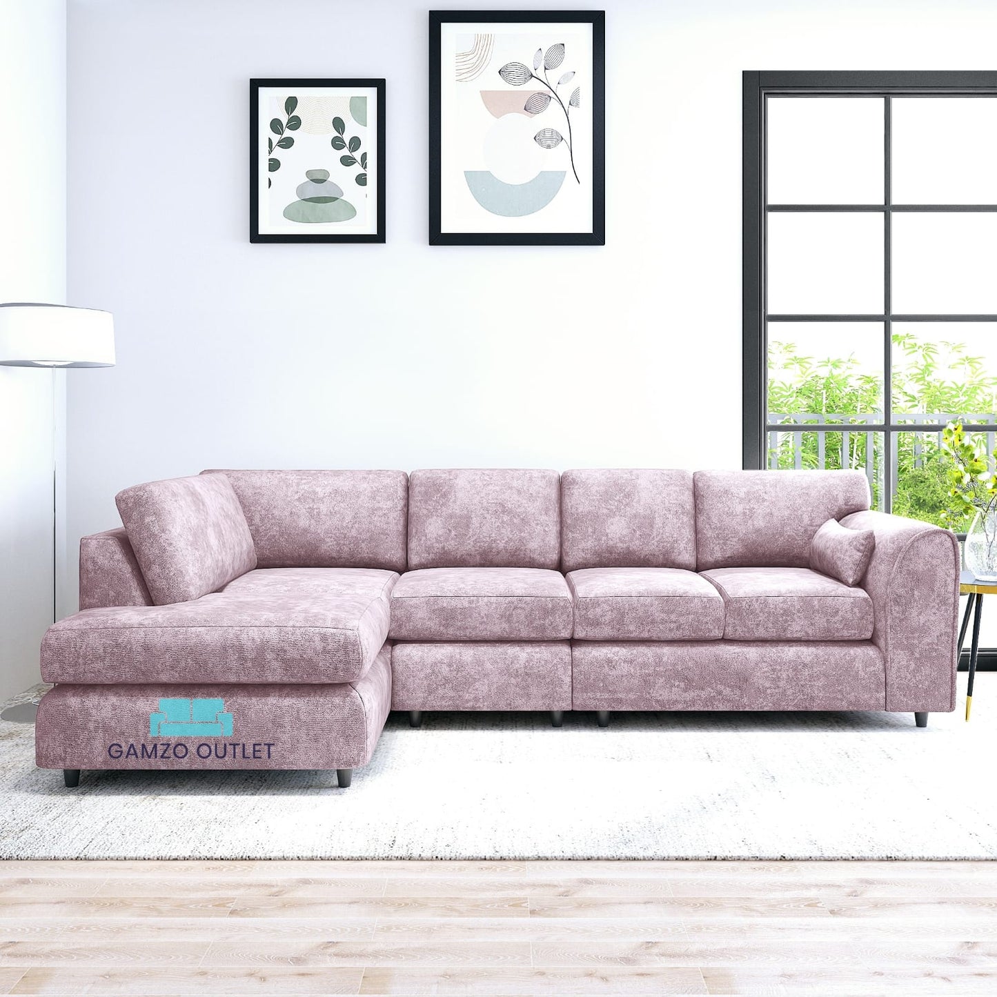 Alaska Full Back XL L Shape Sofa