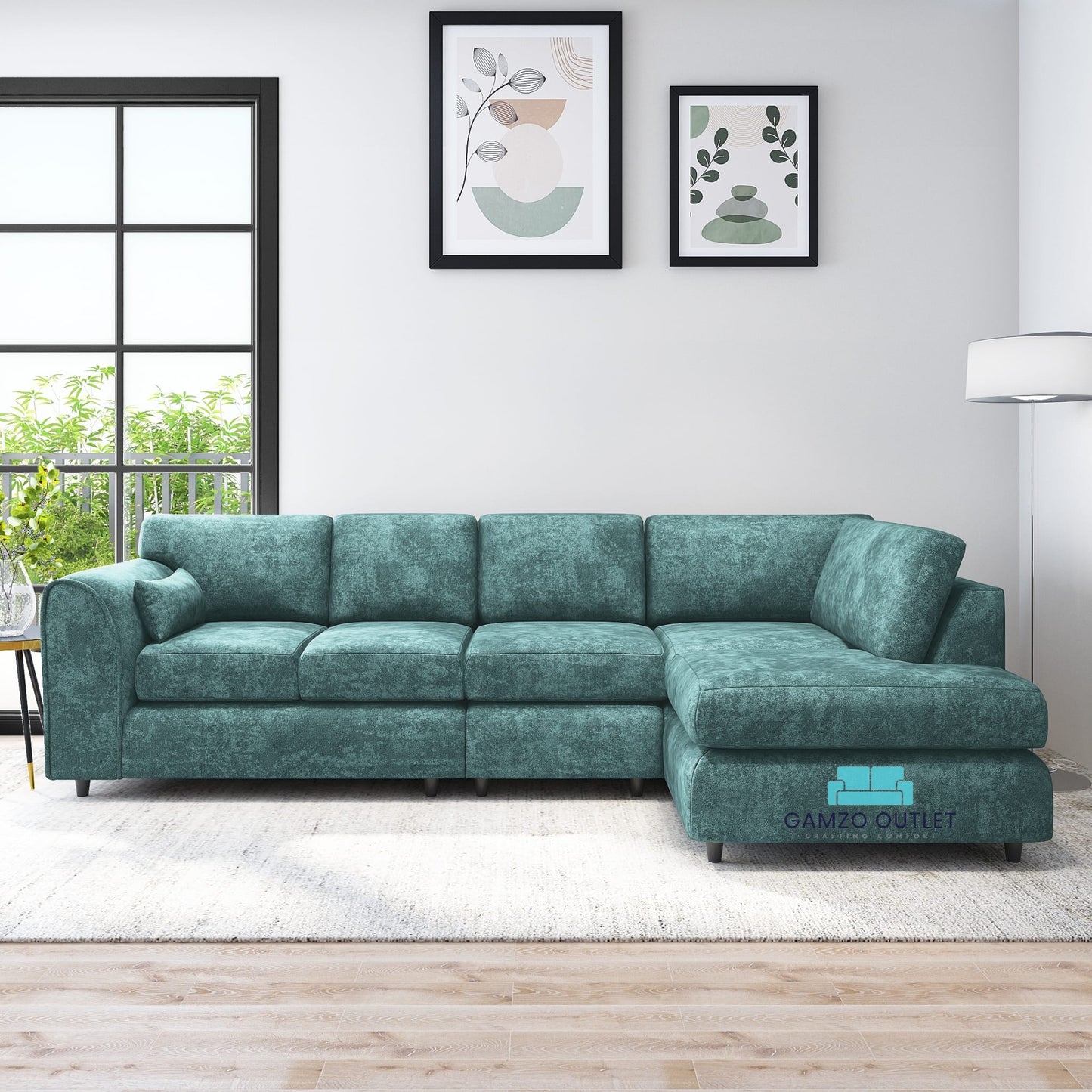 Alaska Full Back XL L Shape Sofa