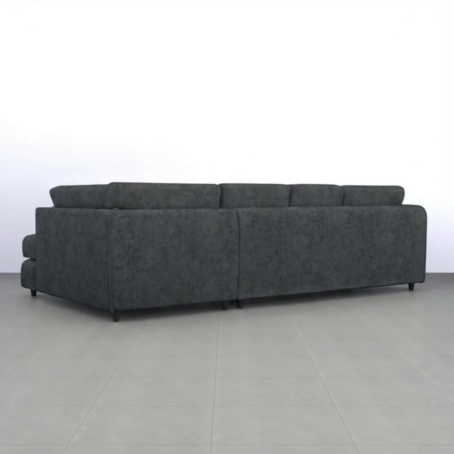 XL Right Hand Facing Dark Grey