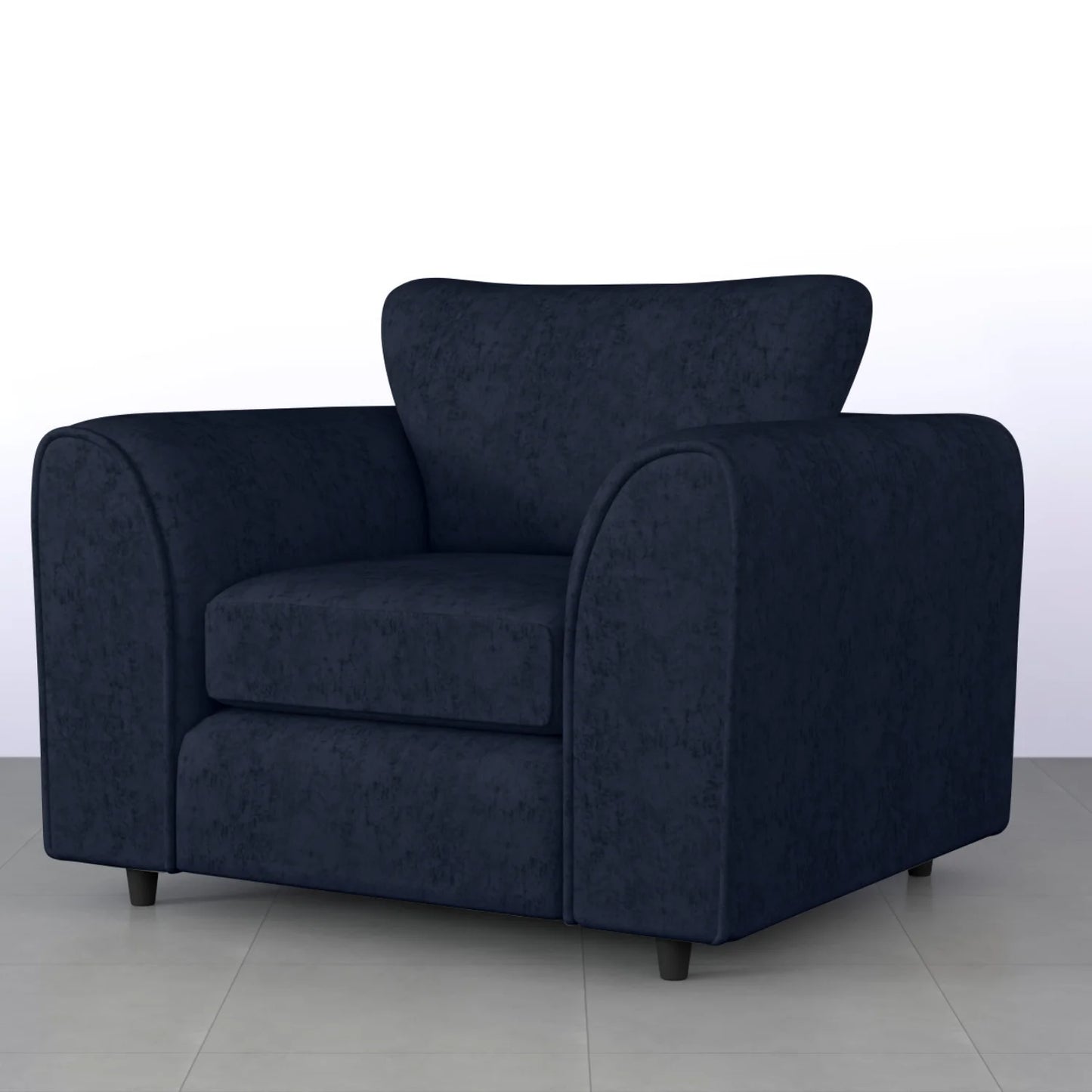armchair midnight blue