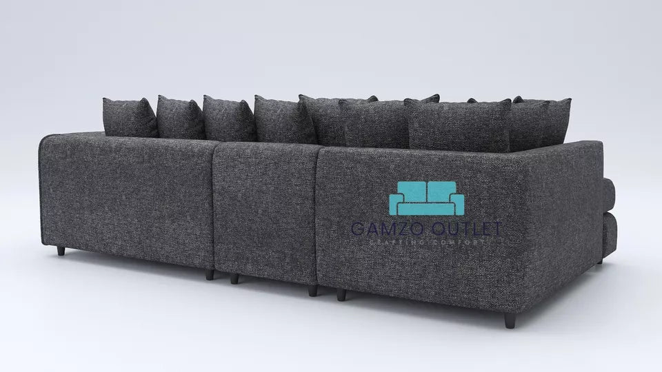Lisbon Scatter Back XL L Shape Sofa