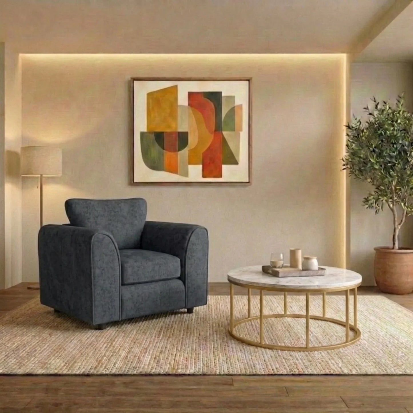 armchair Dark Grey