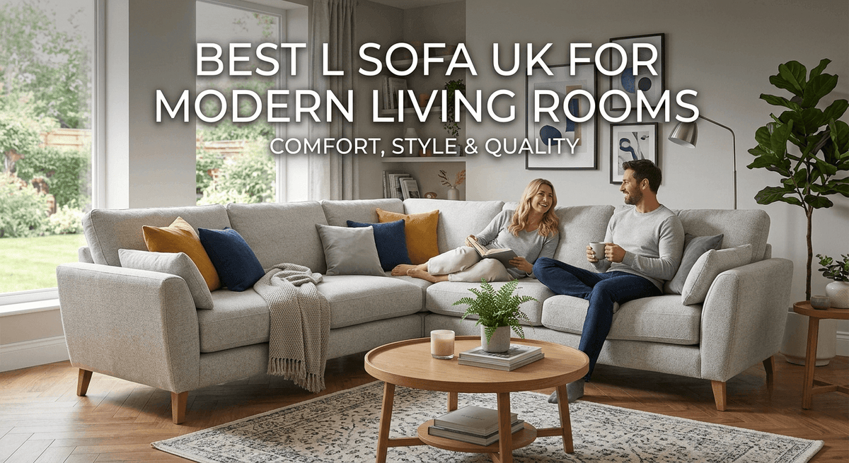 Best L Sofa UK for Modern Living Rooms: Comfort, Style & Quality
