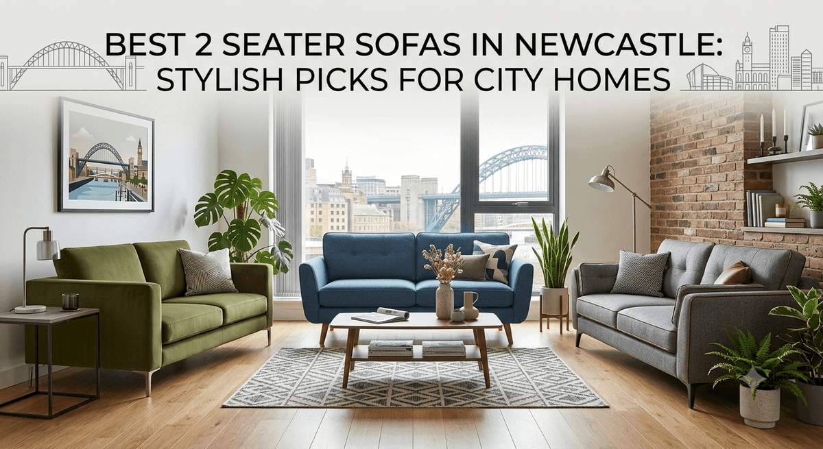 Best 2 Seater Sofas in Newcastle: Stylish Picks for City Homes