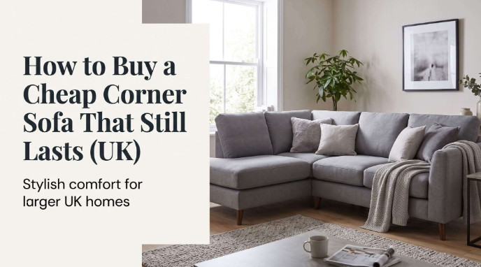 How to Buy a Cheap Corner Sofa That Still Lasts (UK)