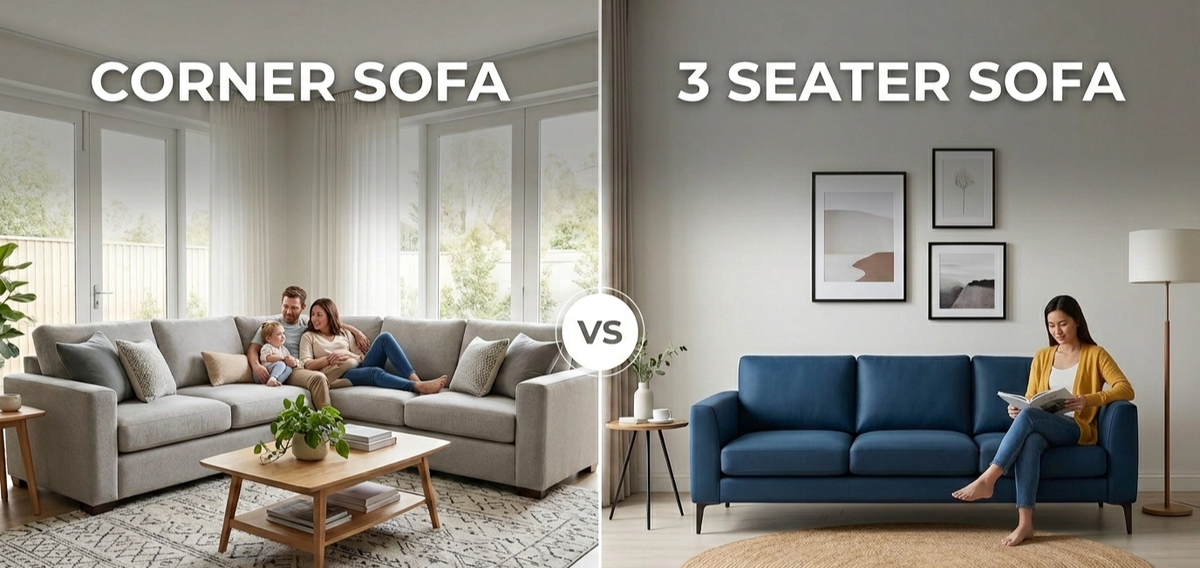 Corner Sofa vs. 3 Seater Sofa: Which One Actually Works for Your Living Room?