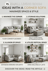 15 Small Living Room Ideas With Corner Sofas for UK Homes