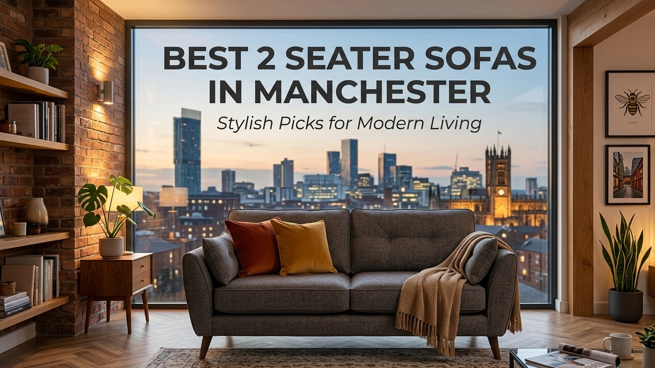 Best 2 Seater Sofas in Manchester: Stylish Picks for Modern Living