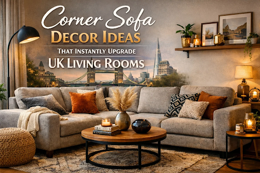 Corner Sofa Decor Ideas That Instantly Upgrade UK Living Rooms