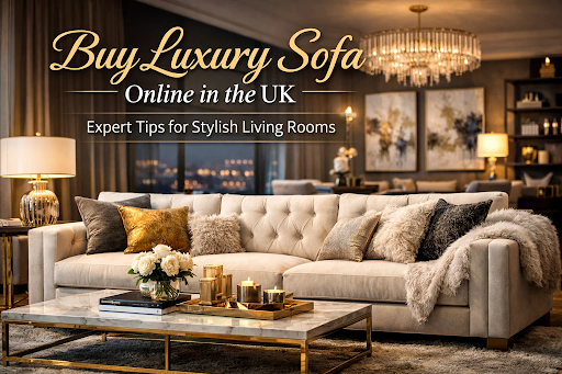 Buy Luxury Sofa Online in the UK: Expert Tips for Stylish Living Rooms