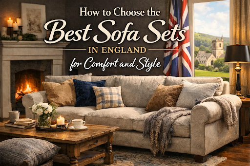 How to Choose the Best Sofa Sets in England for Comfort and Style