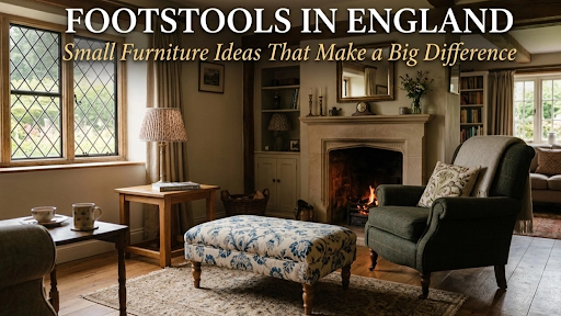 Footstools in England: Small Furniture Ideas That Make a Big Difference