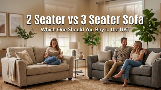 2 Seater vs 3 Seater Sofa: Which One Should You Buy in the UK?
