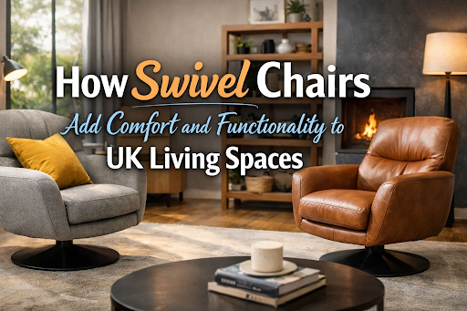 How Swivel Chairs Add Comfort and Functionality to UK Living Spaces