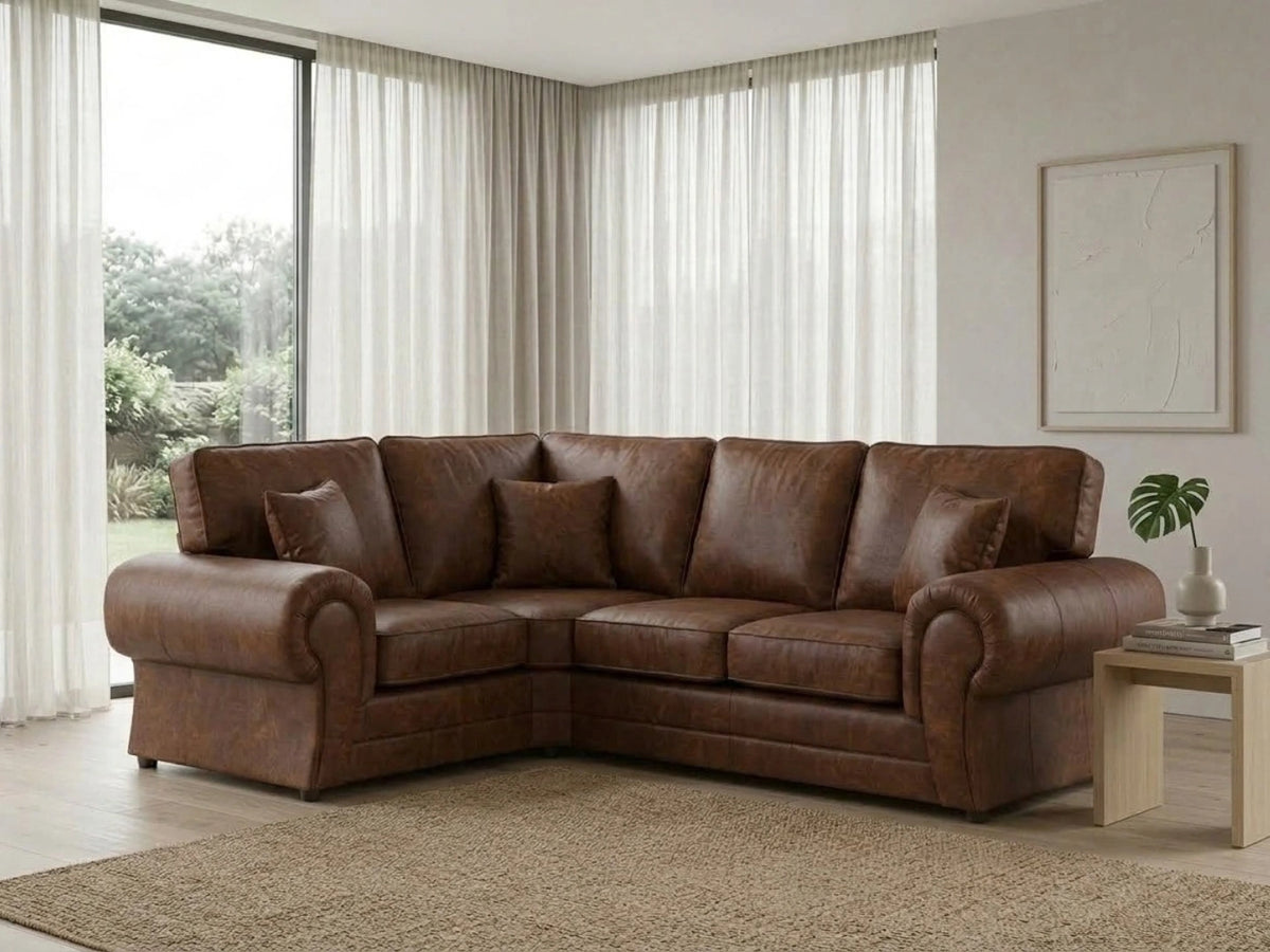 1 Corner 2 Chocolate Brown