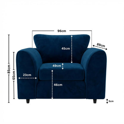 Armchair Midnight Blue