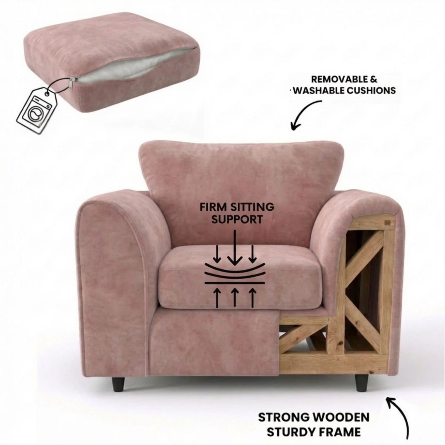 Armchair Pink