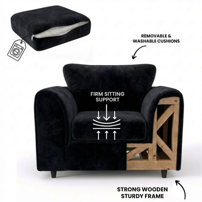 armchair black