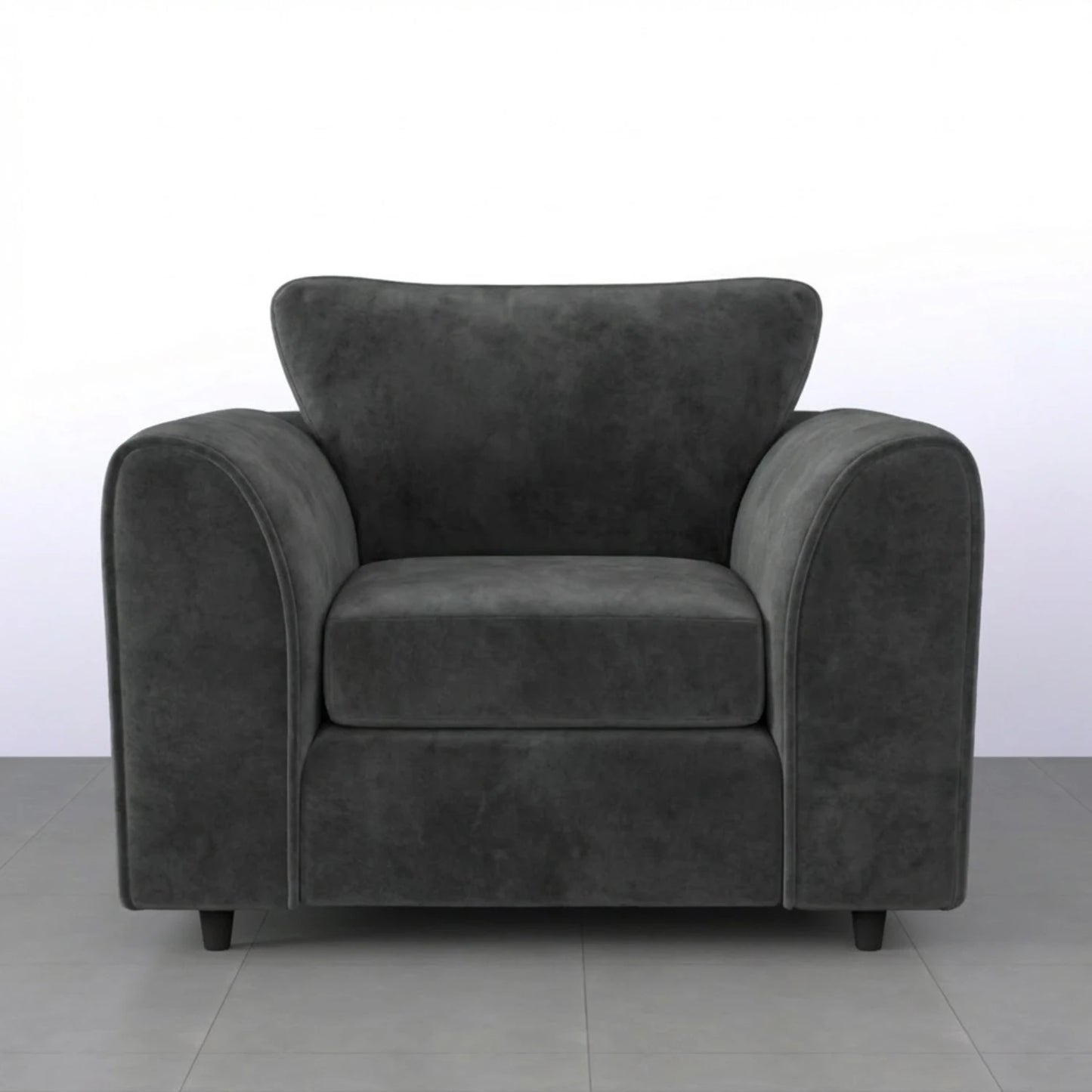 armchair dark grey