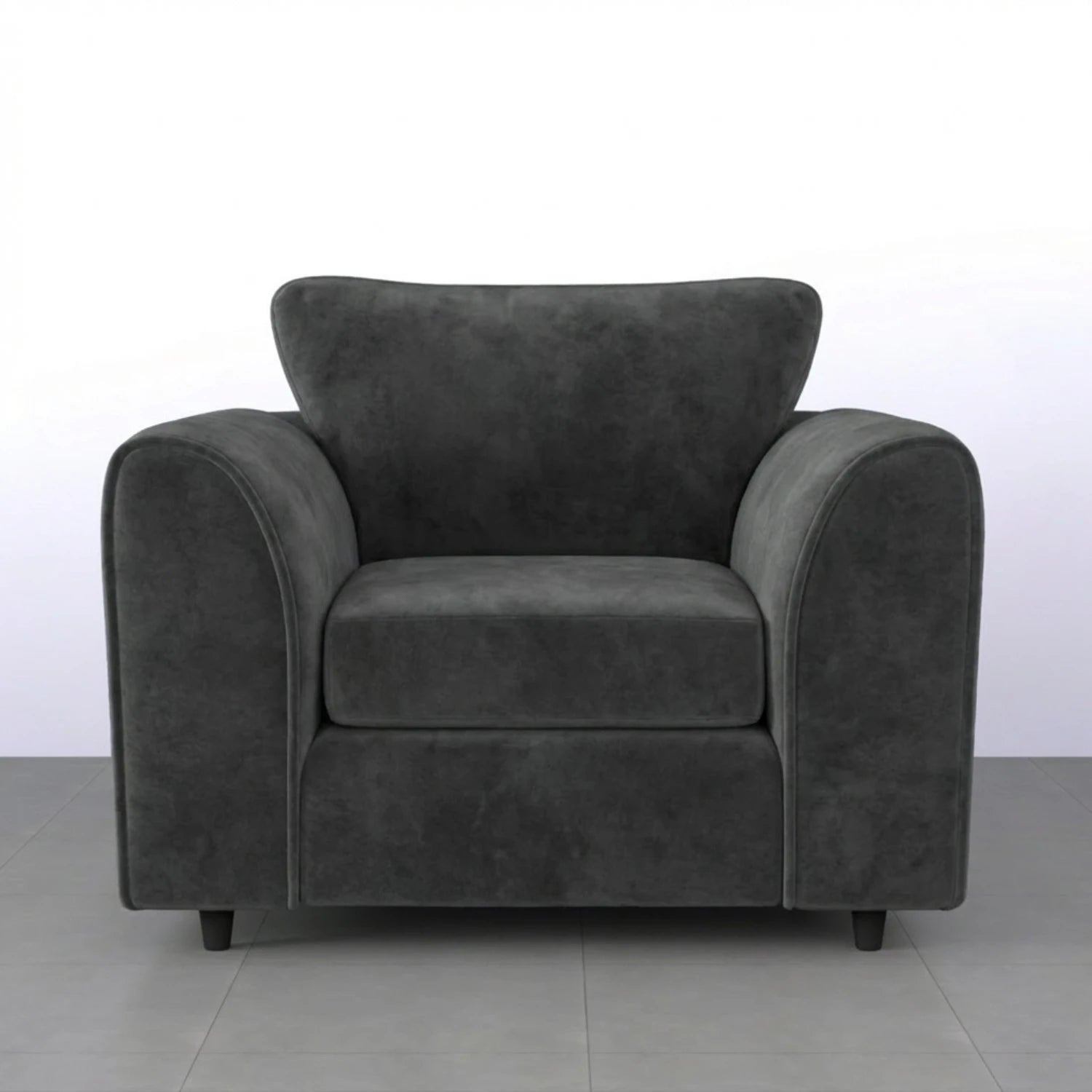 armchair dark grey