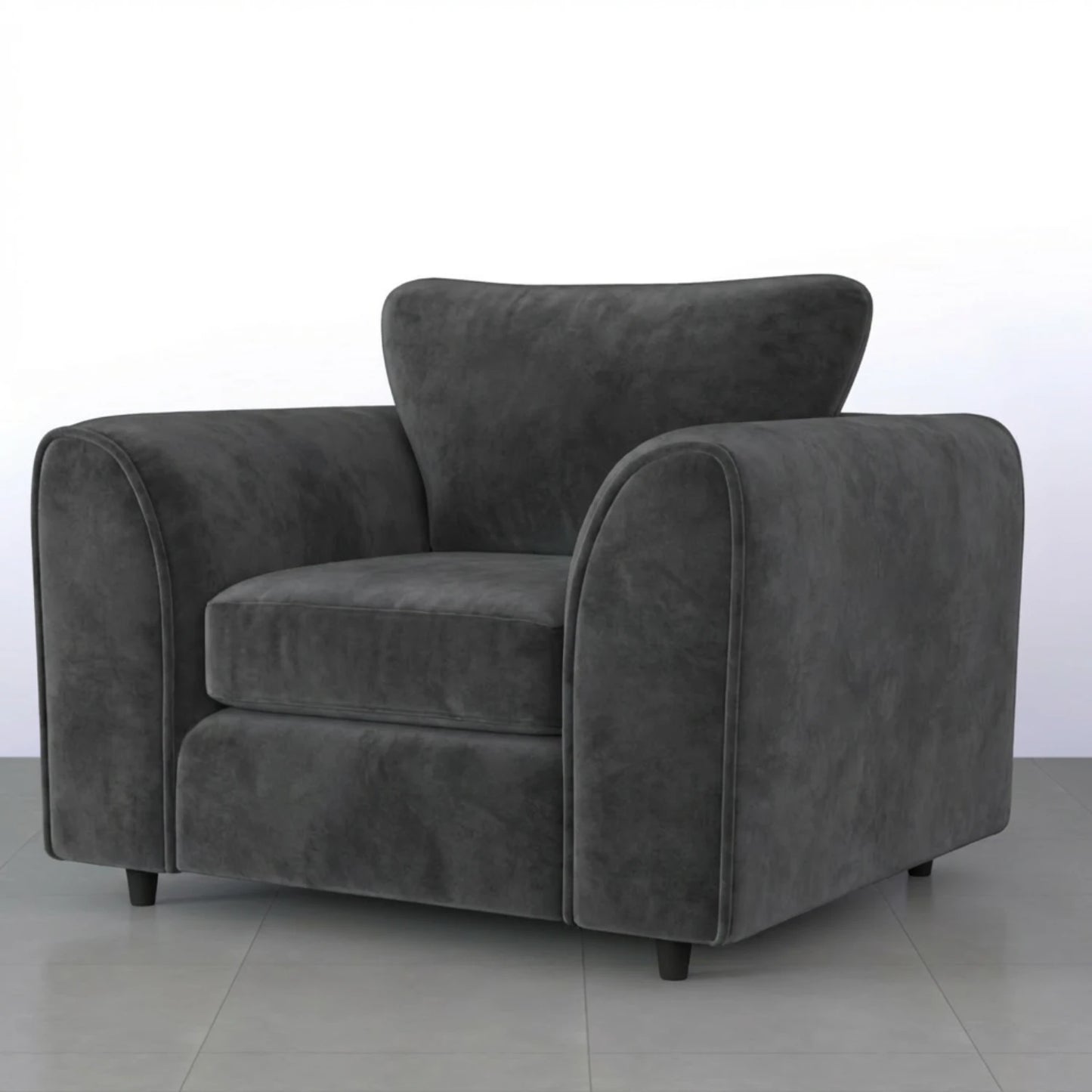 armchair dark grey