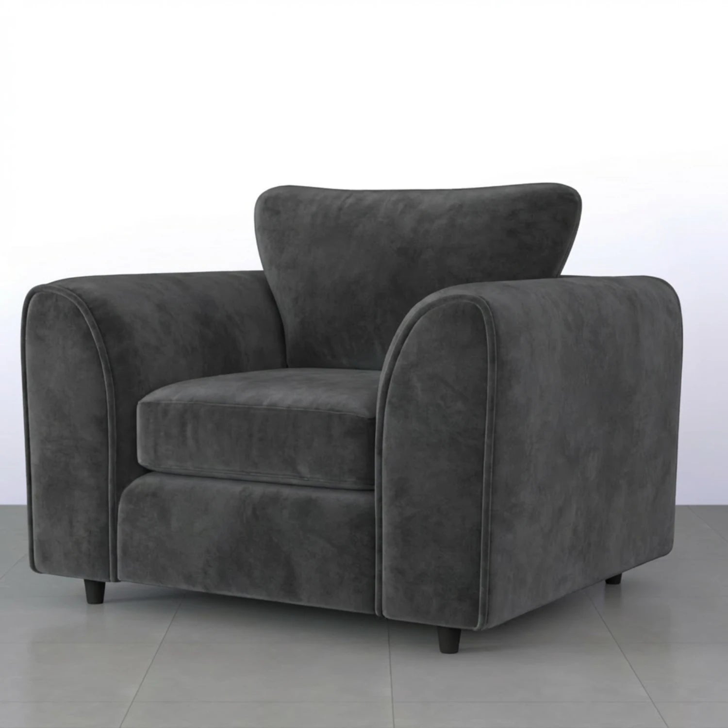 armchair dark grey