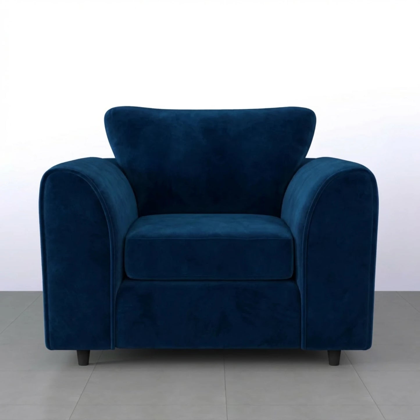 armchair midnight blue
