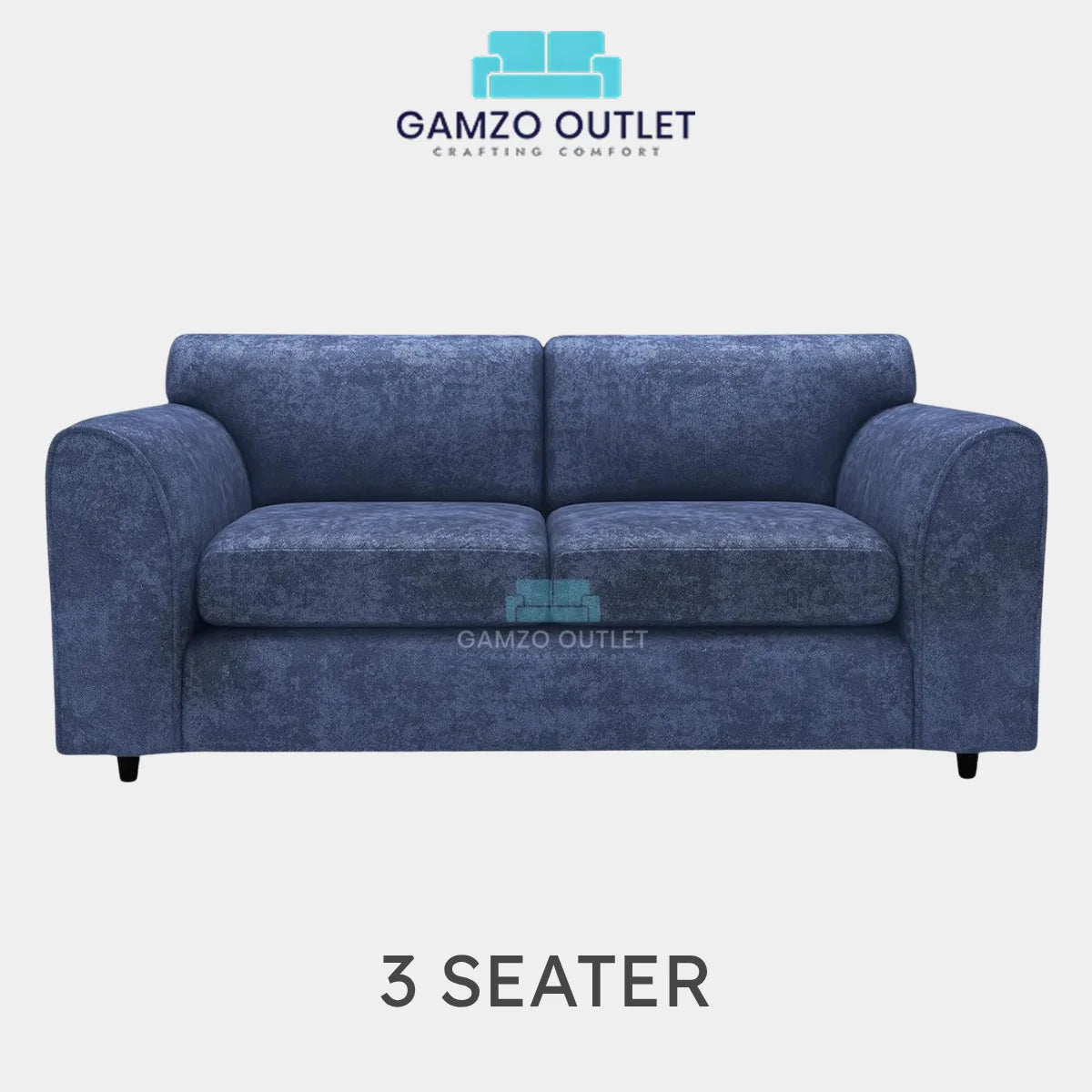 ALASKA FABRIC FULL BACK SOFA SET