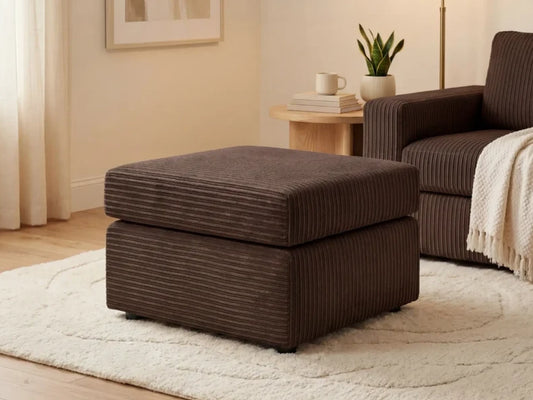 Jumbo Cord Footstool