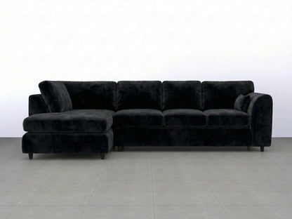 XL Left Hand Facing Black