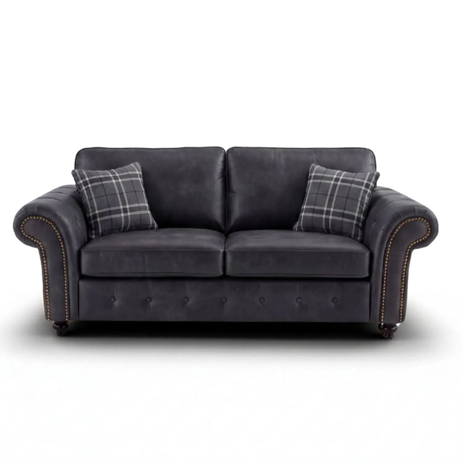 3 seater black