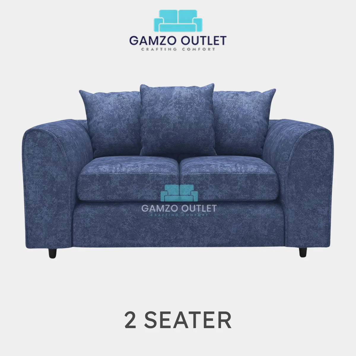 ALASKA FABRIC SCATTER BACK SOFA SET