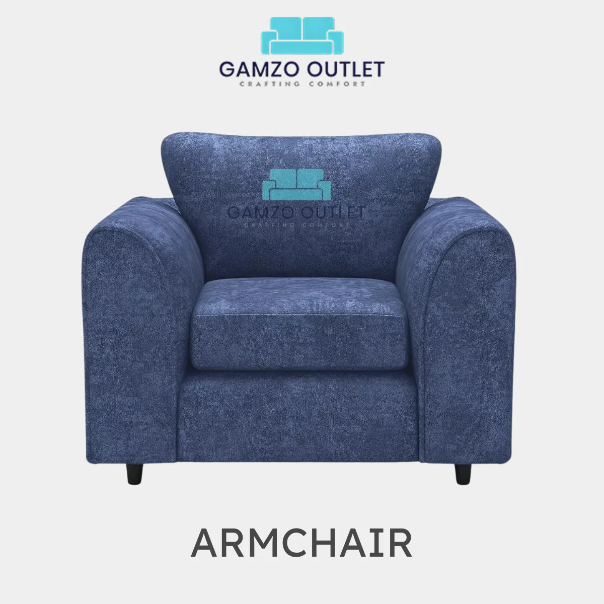 ALASKA FABRIC FULL BACK SOFA SET