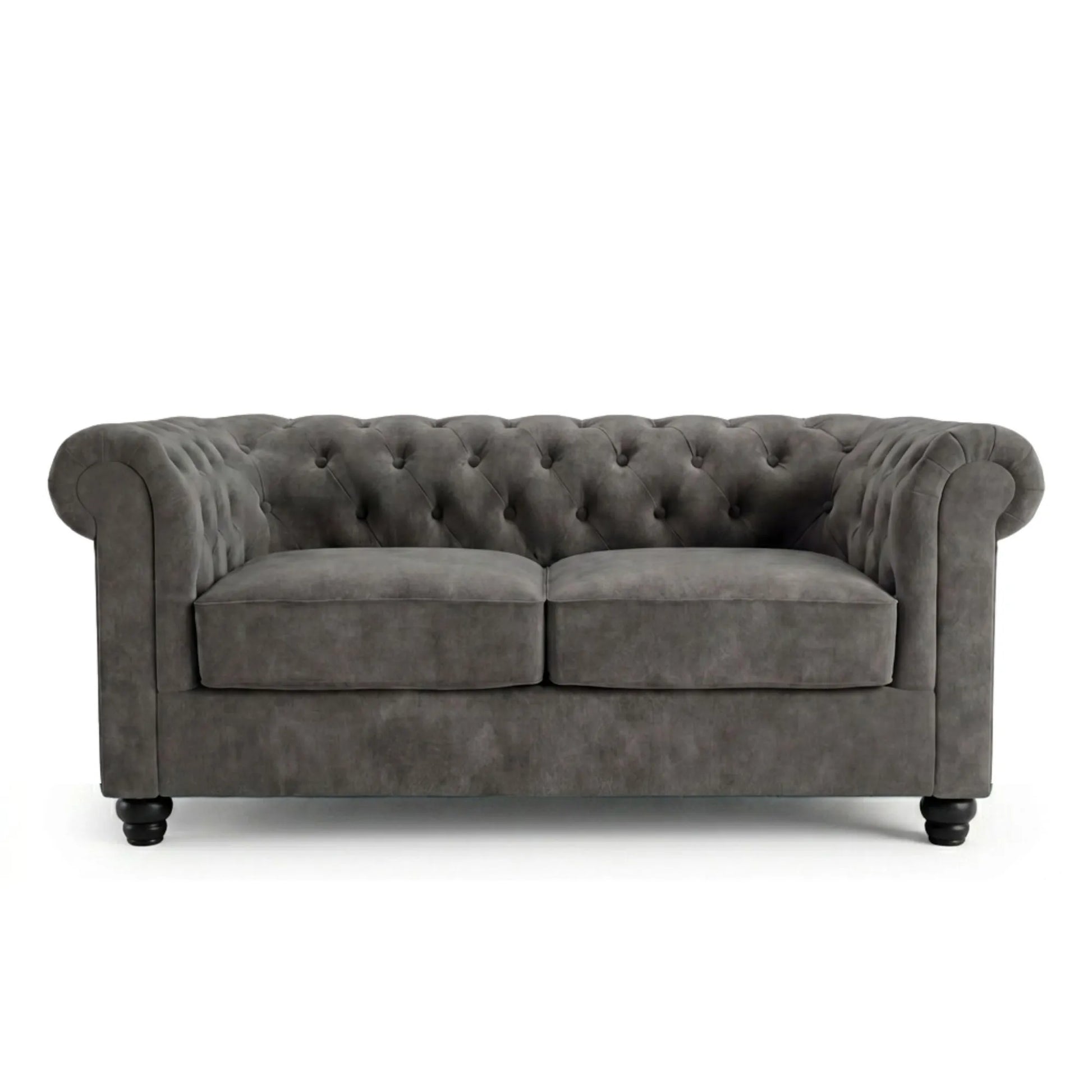 Dark Grey 2 Seater 