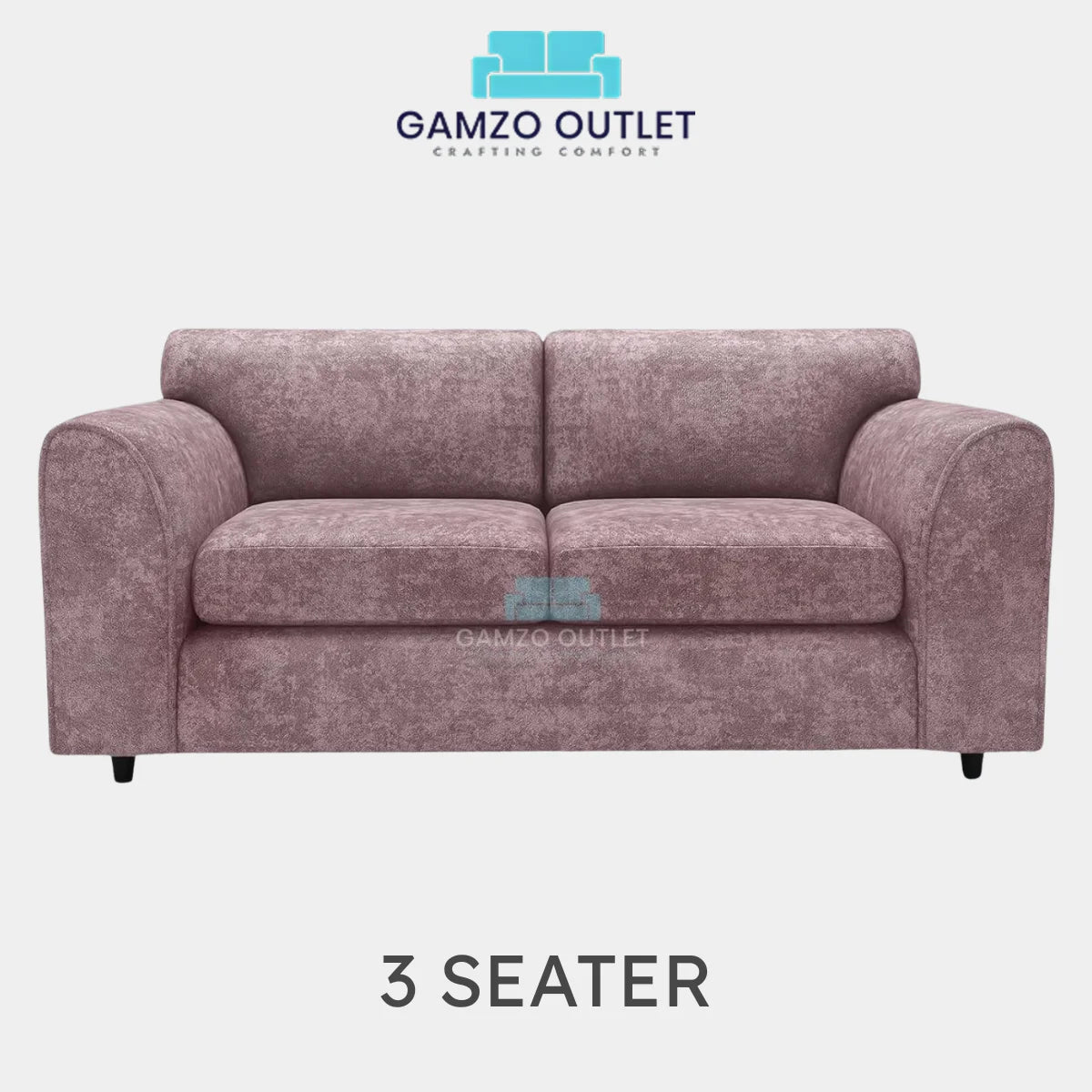 ALASKA FABRIC FULL BACK SOFA SET