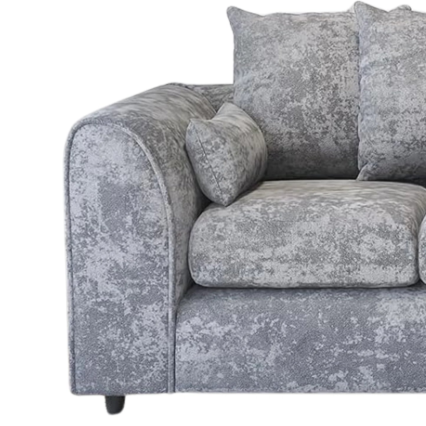 Alaska Fabric 4 Seater Scatter Back Sofa