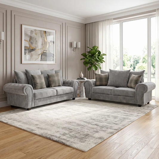 3 + 2 seater Grey